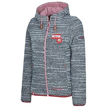 Almgwand Kreuzspitze Bordeaux, Da. Wolljacke