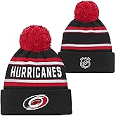 Outerstuff NHL Youth Boys Jacquard Cuffed Pom Knit Hat
