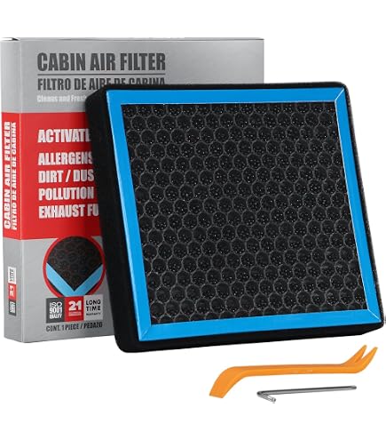 K&N Filtro de aire del motor: larga vida útil de 18,000 millas, filtro