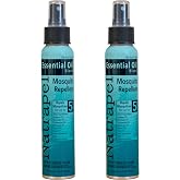 Natrapel Essential Oil Insect Repellent, Herbal Scent, 2Pk | Made-in-USA Formula with Rosemary, Cedarwood, Geranium, Thyme &amp; Clove Oils Repels Mosquitoes for Up to 5 Hours of Protection