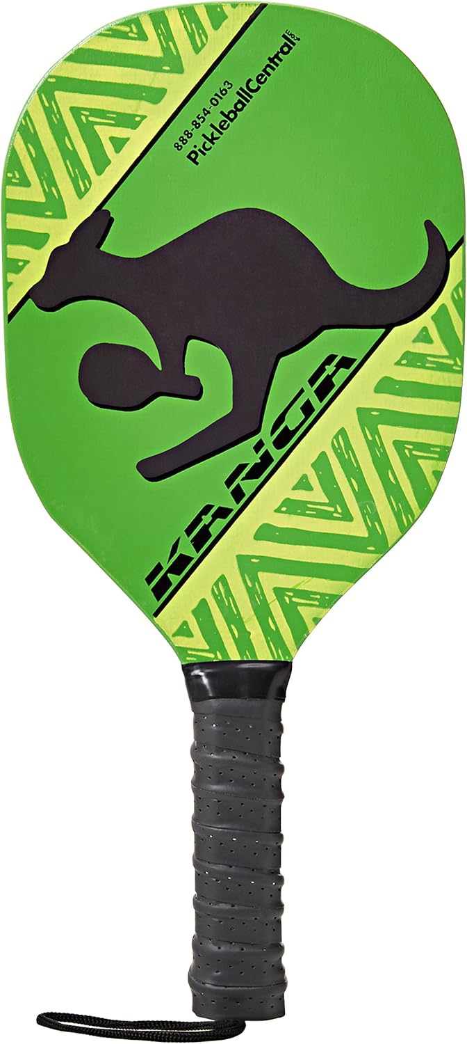 Kanga Beginner Pickleball Paddle Bundle | Set Includes 4 Pickleball Paddles/6 Pickleball Balls | Durable Wood Paddle Construction with Comfort Cushion Grip : Sports & Outdoors