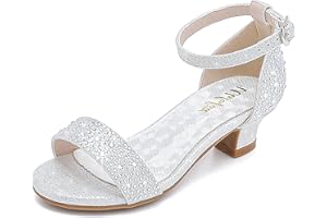 Walofou Toddler Little Kid Big Kid Sandals for Girls