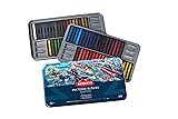 Derwent Inktense Blocks 72 Tin, Set of 72, 8mm
