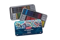 Derwent Inktense Blocks 72 Tin, Set of 72, 8mm
