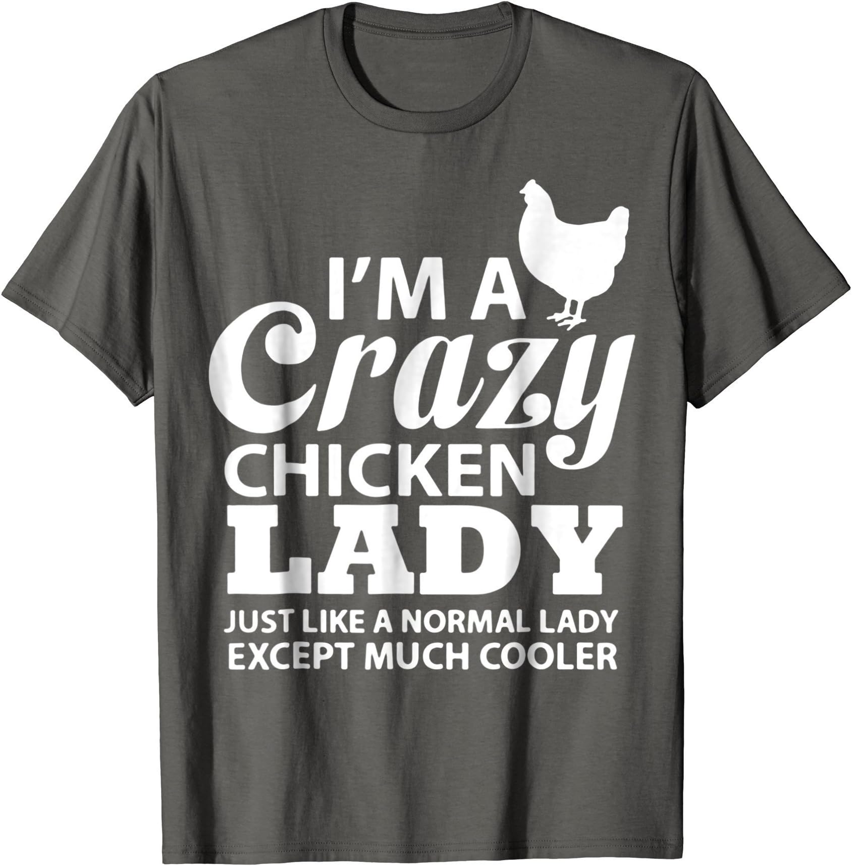Chicken Shirt - Crazy Chicken Lady Tshirts