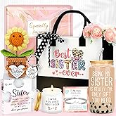 Sisters Gifts from Sister Birthday Gifts for Sister Adult Cool Present Ideas for Women from Brother Unique Christmas Happy Birthday Gift Basket Funny Gift for Older Little Sisters Who Has Everything