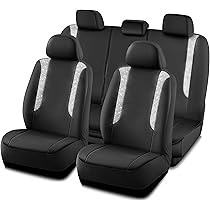 PIC AUTO Funda Para Asiento De Coche, Con Purpurina Brillante