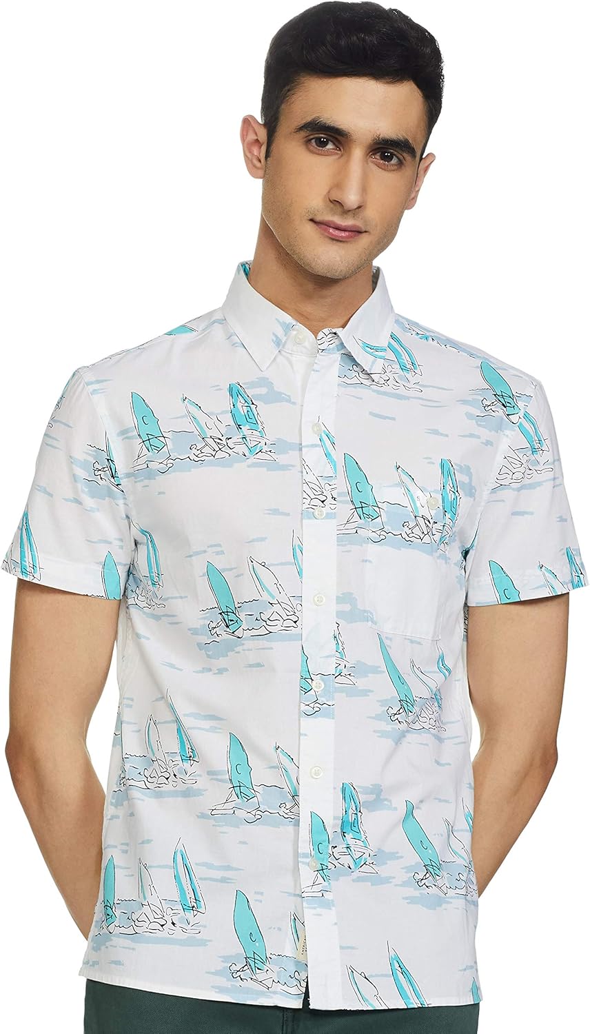 Buy American Eagle Men's Loose Fit Casual Shirt at Amazon.in