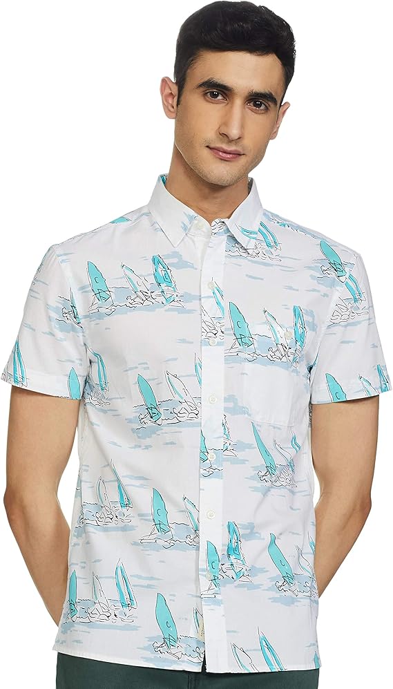 Buy American Eagle Men's Loose Fit Casual Shirt at Amazon.in