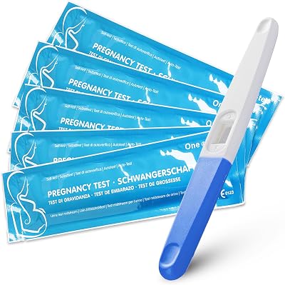 One Step Ultra Early 5 x 10mIU hCG Midstream Pregnancy Tests