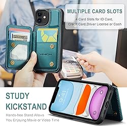 Vinich for iPhone 11 Wallet Case with Card