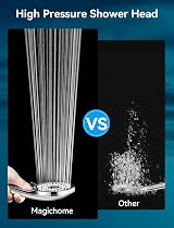 Magichome 2M High Pressure Shower Head 5 Modes Universal Hose view 3