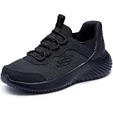 Skechers Boys' Bounder Brisk-Burst | Casual, Slip-ins, Air-Cooled Memory Foam, Machine Washable, Heel Pillow