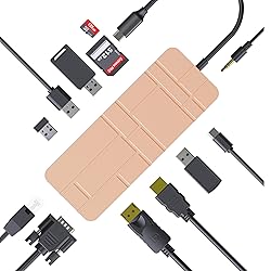 Laptop Docking Station, USB C PD Charging