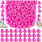HFAYDZSW 115Pcs Mini Resin Flamingo Ducks Figurines | for Cake Topper Garden Dollhouse Landscape Aquarium Ornaments DIY Crafts