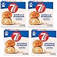 7Days Soft Croissant Multipacks (16 Pack), Vanilla, 4 Boxes, Non-GMO Breakfast Pastry (2.12oz, Pack of 16)