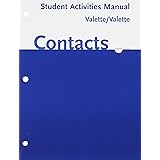  Student Activities Manual For Valette Valette S Contacts Langue Et Culture Francaises 9th 9781133937623 Valette Jean Paul Valette Rebecca M Books