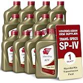 Idemitsu ATF Type HK4 Transmission Fluid Hyundai, Kia &ndash; 1 Qt, Case of 12 | For Hyundai/Kia SP-IV Spec ATF | Anti-Shudder &amp; Advanced Wear Protection | ISO &amp; IATF Certified