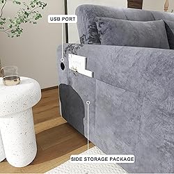SumKea Sleeper Sofa Couch Bed, 55.8'' Convertible