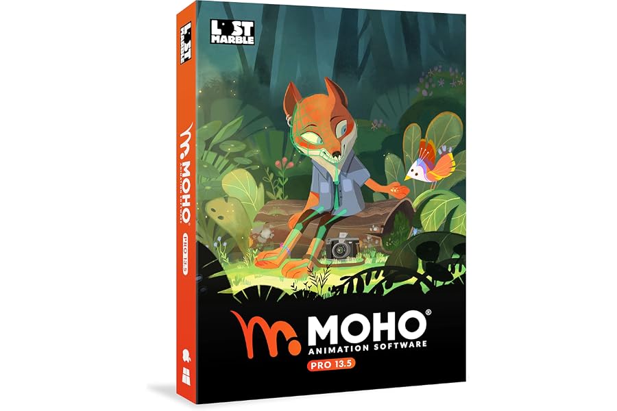 Moho Pro 13.5 | The all-in-one animation tool for professionals and digital artists | Software for PC and Mac OS