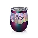 Occasionally Made Swig 12oz Wine-Mermaid Shimmer