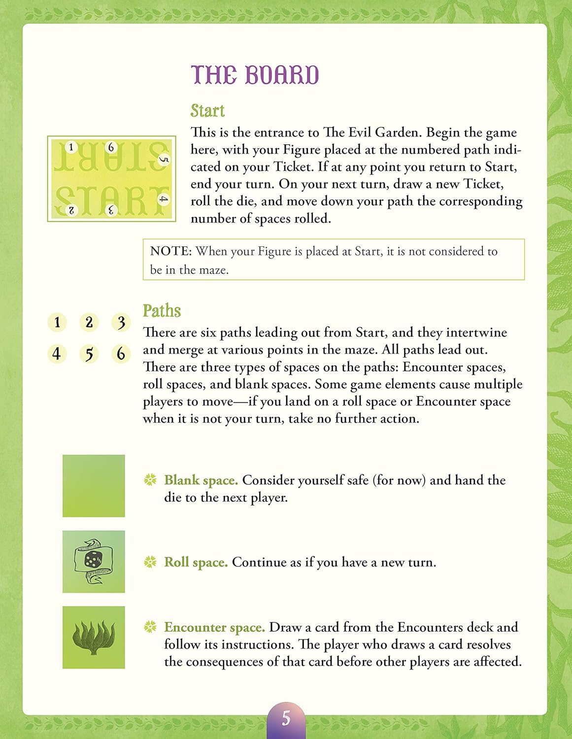 garden spaces game on Amazon Com Escape From The Evil Garden An Edward Gorey Board Game For 2 6 Players Pomegranate Toys Games