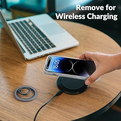 Magnetic Phone Ring Holder Compatible with MagSafe metisinno