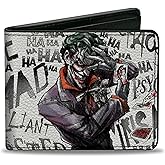 Buckle-Down Wallet Joker Brilliant-twisted-insane-mad Psycho Pose/cards Accessory