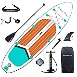 Aqua Plus 6inches Thick Inflatable SUP for All