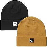 Paladoo Knit Beanie Hat for Men/Women 2Pack