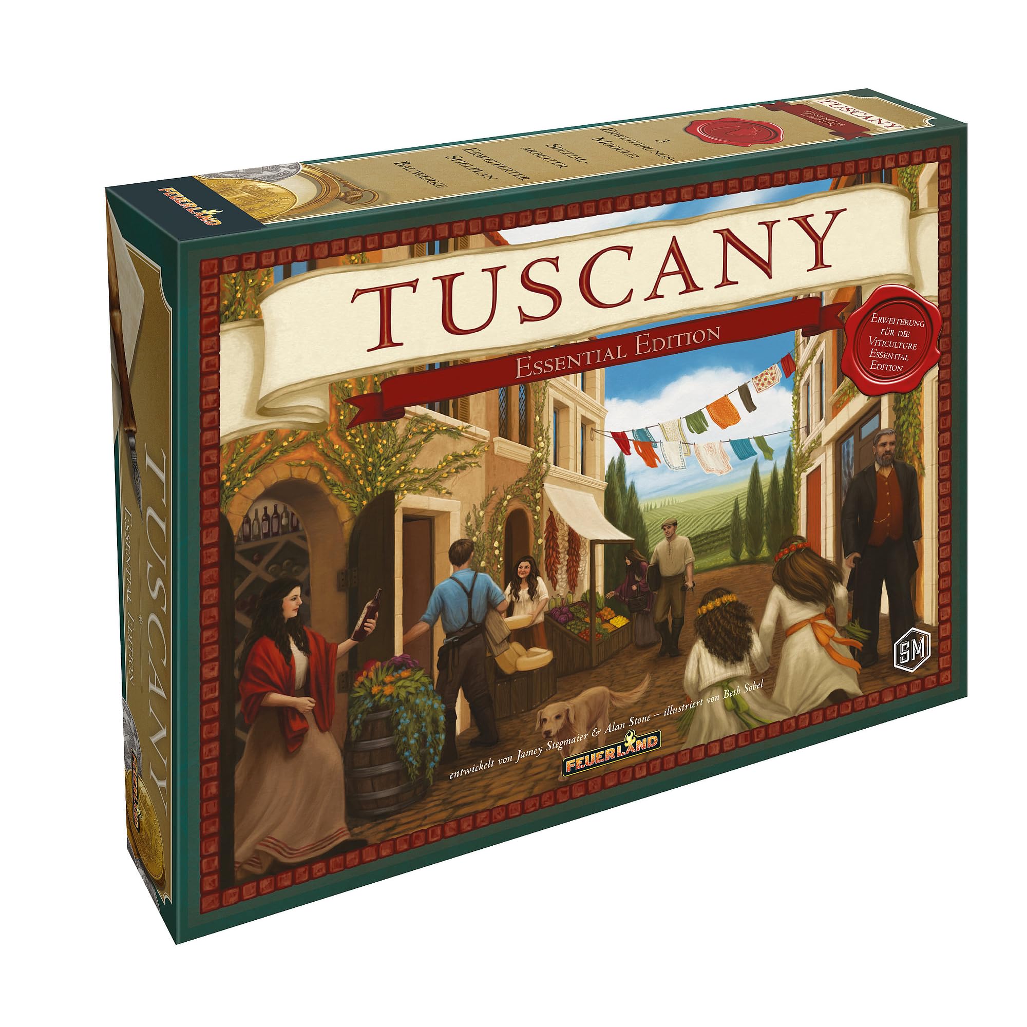 Feuerland Spiele 63551 Tuscany Essential Edition