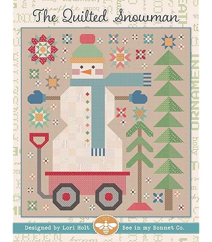Amazon.com: Let's Make a Snowman Sew Simple Shapes by Lori Holt of
