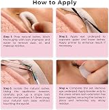 LLBA W Eyelash Extensions 3D D Curl 0.07mm 10mm Fluffy Volume Handmade view 7
