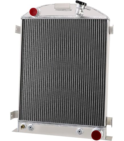 4 Row Aluminum Radiator For Model A 4-Row Aluminum Radiator For 1928 ...