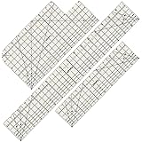 VPVPV Extended Version 3 Pieces Hot Hem Ruler for Quilting,Hot Press Ruler,Non-Slip Hot Ironing Ruler,Handmade Tool for Elect