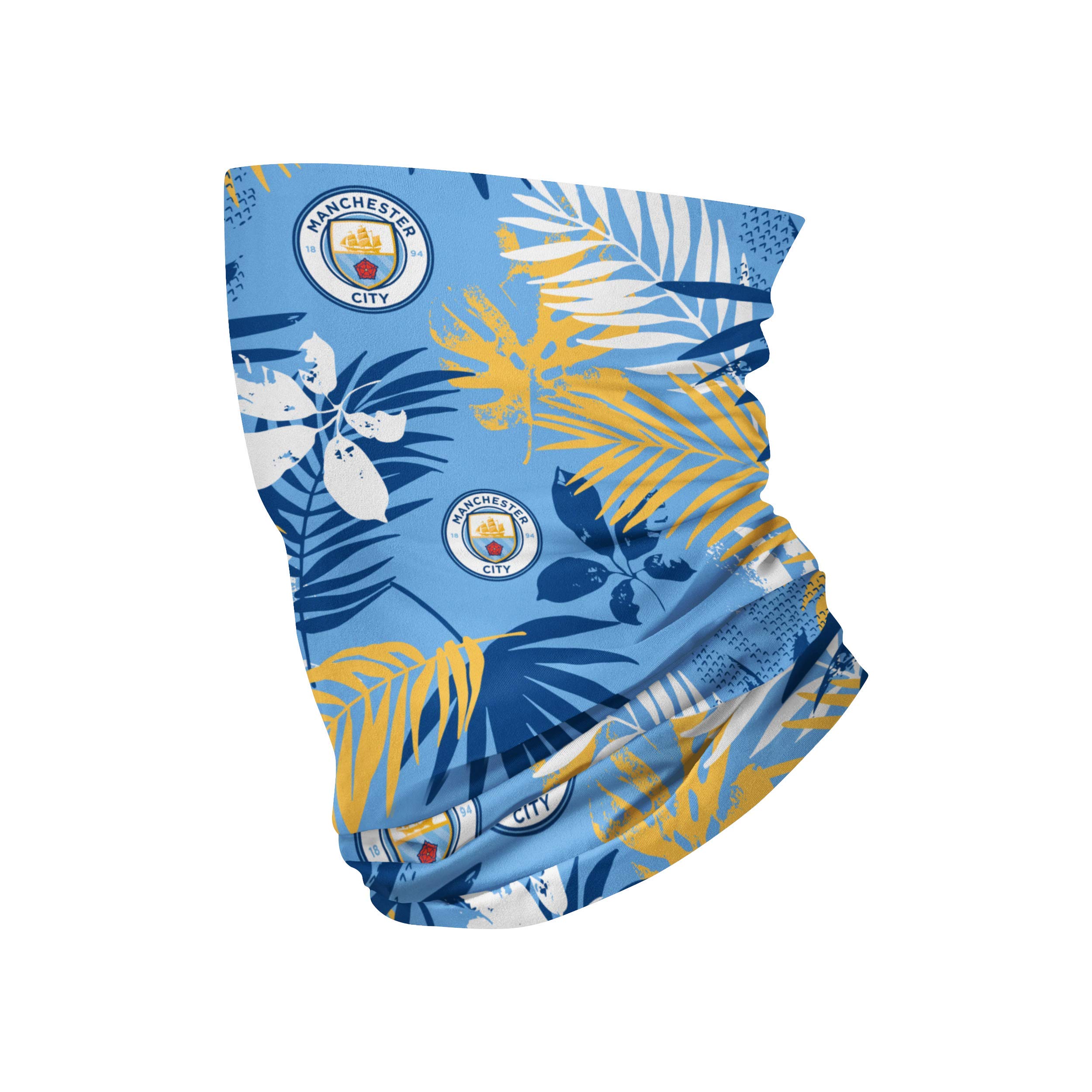 FOCO EPL MANCHESTER CITY FC FOOTBALL PREMIER LEAGUE CHAMPIONSHIP FLORAL SNOOD