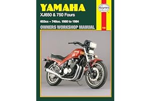 Yamaha XJ 650 and XJ 750 Fours Owners Workshop Manual, No. M738: '80-'84