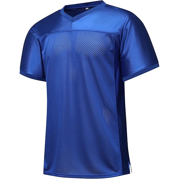 Amazon.com: Rioofinx Blank Football Jersey for Men Mesh