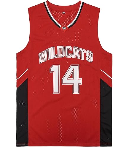 Amazon.com: MEBRACS Wildcats Basketball Jersey for Men 14 Troy
