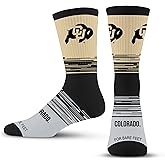 For Bare Feet NCAA mens Elevate Crew Sock