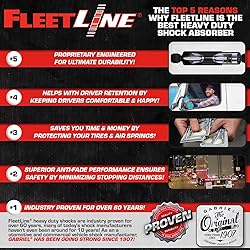Gabriel 83002 Fleetline Heavy Duty Cab Shock