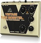 Behringer VT999 Vintage Tube Monster Overdrive Pedal 12AX7 Noise Gate 3 Band EQ view 3