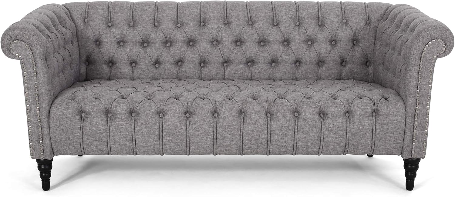 Christopher Knight Home 309139 Edgar Traditional Chesterfield Sofa with