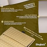 Dingbats Wildlife Plain Journal A5 Vegan Leather Hardcover Notebook view 5