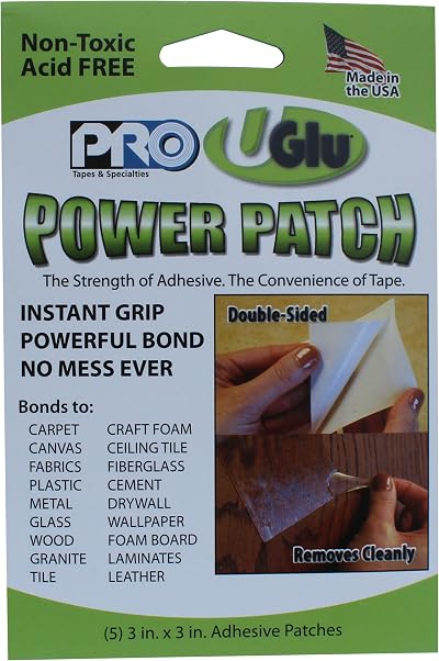 Pro Tapes UGlu Power Patch Double-Sided Adhesive Tape 1 Inch
