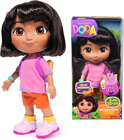 Dora Sing & Explore Interactive Doll with Music and Phrases