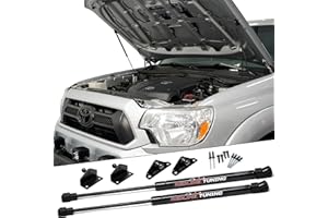 Redline Tuning 21-27010-02 Hood QuickLIFT PLUS System Compatible with Toyota Tacoma 2005-2015 (All Black Components)