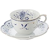 NARUMI ペレーネブルー ティーコーヒー兼用カップ&ソーサー(5客)210cc  40721-32403