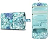 FINPAC Portable Toiletry Bag Emerald Illusions Large Water Resistant Hanging