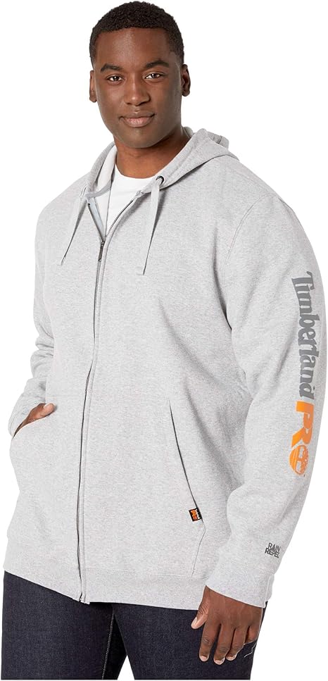 Amazon Timberland ティンバーランド アウター パーカー スウェット Extended Hood Honcho Sport Full Zip Light Grey メンズ 並行輸入品 コート ジャケット 通販